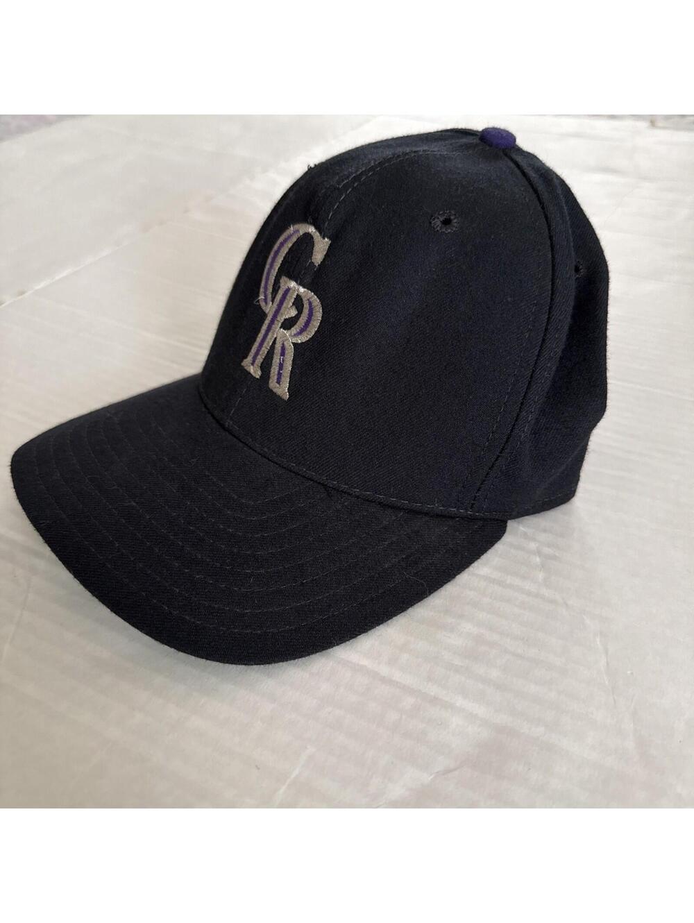 Vintage Colorado Rockies New Era Pro Model DuPont Visor SnapBack USA Made